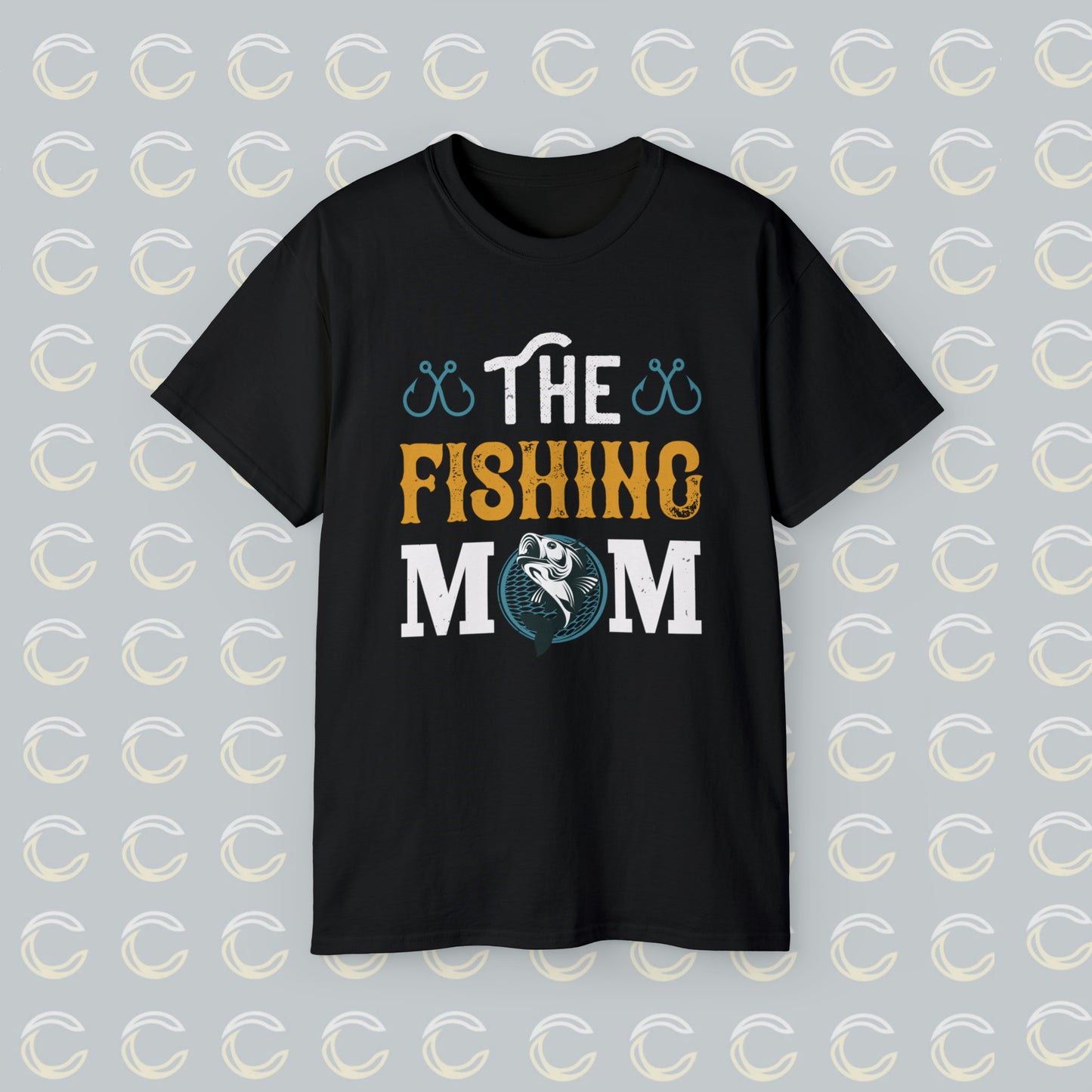 "The Fishing Mom" Tee - Celebrating the Love of Motherhood and Angling