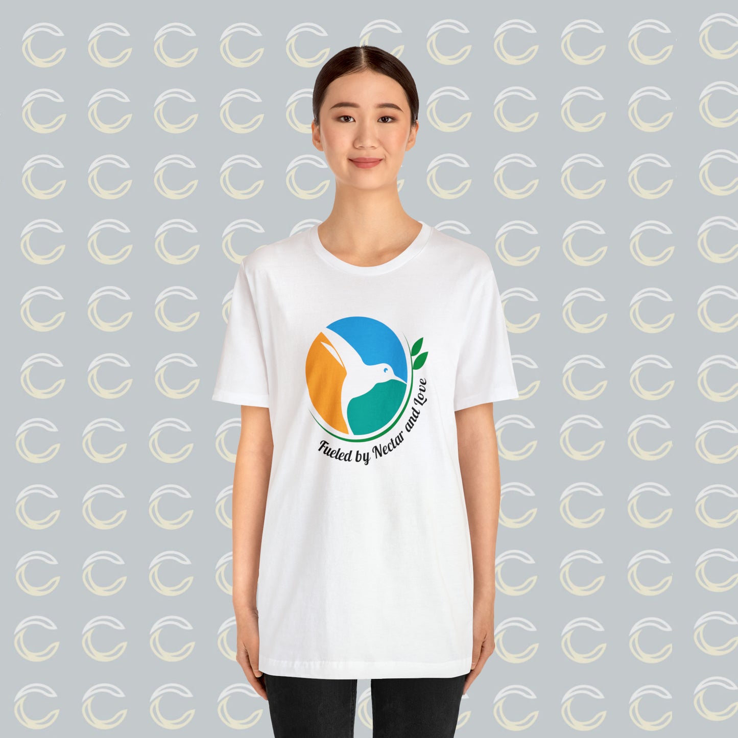 Hummingbirds: Fueled by Nectar and Love© Unisex Jersey Short Sleeve Tee