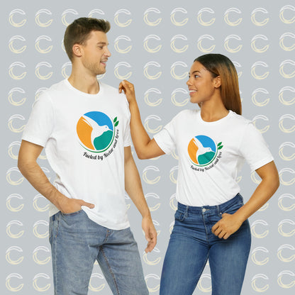 Hummingbirds: Fueled by Nectar and Love© Unisex Jersey Short Sleeve Tee