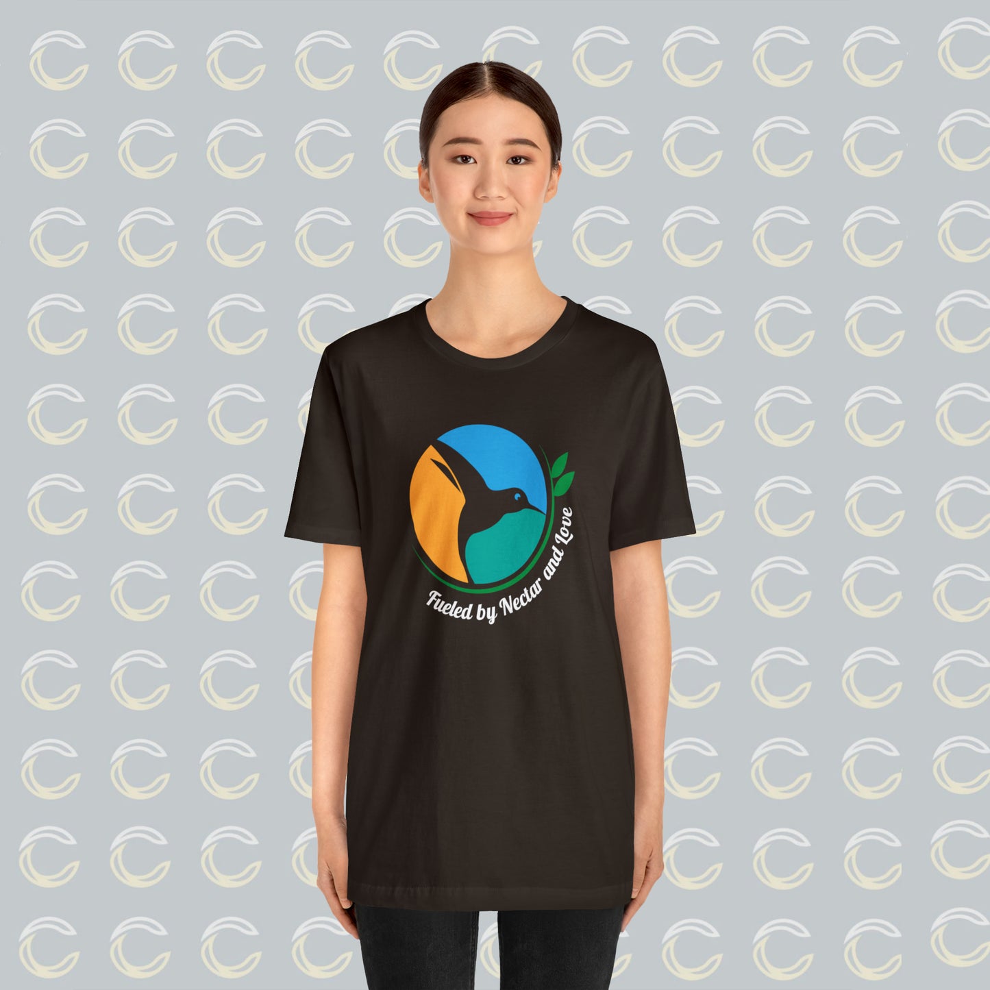 Hummingbirds: Fueled by Nectar and Love© Unisex Jersey Short Sleeve Tee